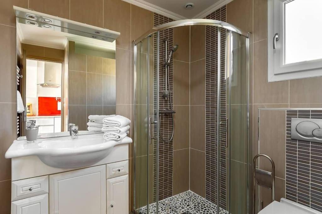 Studio Duplex - Le Garden - 10 Mn Disney Apartment Байи-Романвилие Екстериор снимка